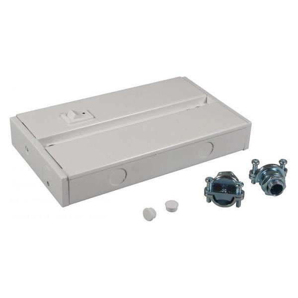 American Lighting Alc Series White Hard Wire Box For Alc Series ALC-BOX-WH